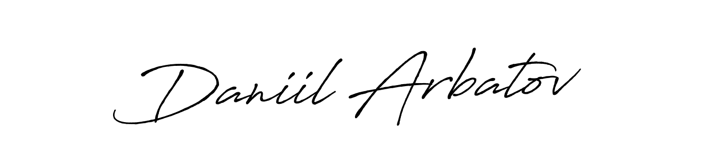 Here are the top 10 professional signature styles for the name Daniil Arbatov. These are the best autograph styles you can use for your name. Daniil Arbatov signature style 7 images and pictures png