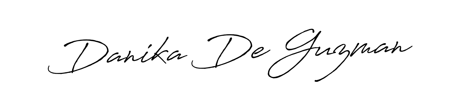 How to make Danika De Guzman signature? Antro_Vectra_Bolder is a professional autograph style. Create handwritten signature for Danika De Guzman name. Danika De Guzman signature style 7 images and pictures png