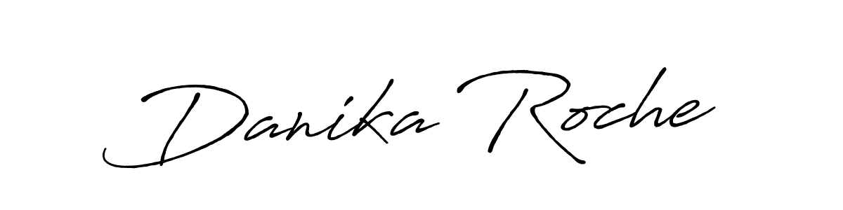Once you've used our free online signature maker to create your best signature Antro_Vectra_Bolder style, it's time to enjoy all of the benefits that Danika Roche name signing documents. Danika Roche signature style 7 images and pictures png