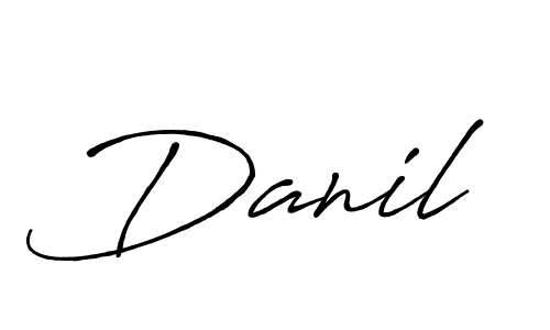 Also we have Danil name is the best signature style. Create professional handwritten signature collection using Antro_Vectra_Bolder autograph style. Danil signature style 7 images and pictures png