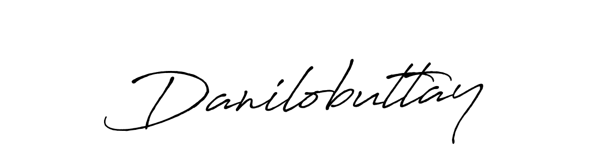It looks lik you need a new signature style for name Danilobuttay. Design unique handwritten (Antro_Vectra_Bolder) signature with our free signature maker in just a few clicks. Danilobuttay signature style 7 images and pictures png