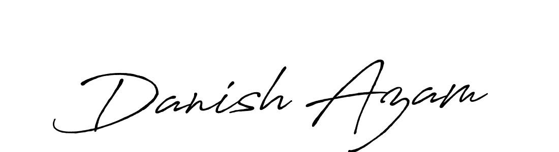 You should practise on your own different ways (Antro_Vectra_Bolder) to write your name (Danish Azam) in signature. don't let someone else do it for you. Danish Azam signature style 7 images and pictures png