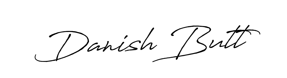 How to make Danish Butt signature? Antro_Vectra_Bolder is a professional autograph style. Create handwritten signature for Danish Butt name. Danish Butt signature style 7 images and pictures png