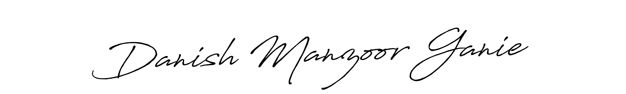 if you are searching for the best signature style for your name Danish Manzoor Ganie. so please give up your signature search. here we have designed multiple signature styles  using Antro_Vectra_Bolder. Danish Manzoor Ganie signature style 7 images and pictures png