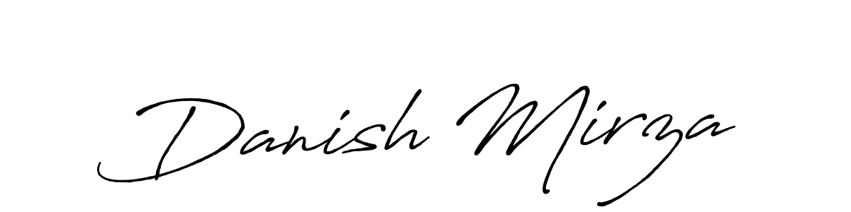 Similarly Antro_Vectra_Bolder is the best handwritten signature design. Signature creator online .You can use it as an online autograph creator for name Danish Mirza. Danish Mirza signature style 7 images and pictures png