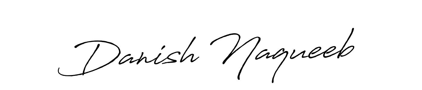 Once you've used our free online signature maker to create your best signature Antro_Vectra_Bolder style, it's time to enjoy all of the benefits that Danish Naqueeb name signing documents. Danish Naqueeb signature style 7 images and pictures png