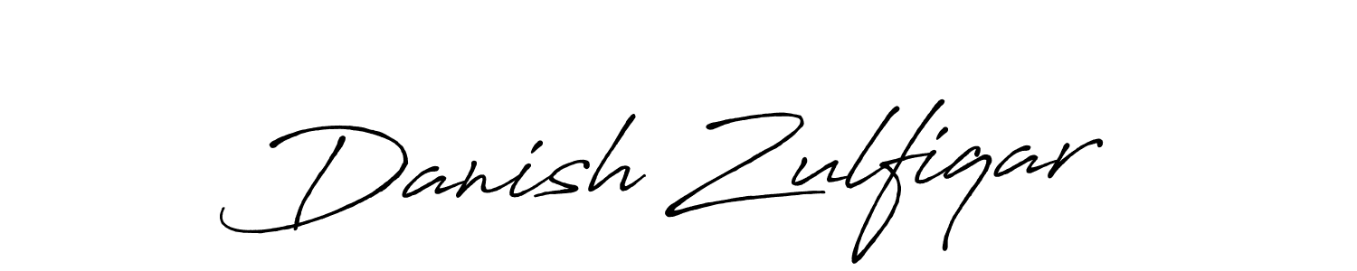 Also You can easily find your signature by using the search form. We will create Danish Zulfiqar name handwritten signature images for you free of cost using Antro_Vectra_Bolder sign style. Danish Zulfiqar signature style 7 images and pictures png