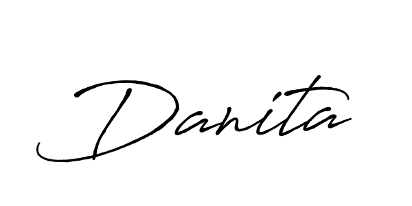 Also we have Danita name is the best signature style. Create professional handwritten signature collection using Antro_Vectra_Bolder autograph style. Danita signature style 7 images and pictures png