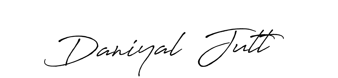 Also we have Daniyal  Jutt name is the best signature style. Create professional handwritten signature collection using Antro_Vectra_Bolder autograph style. Daniyal  Jutt signature style 7 images and pictures png