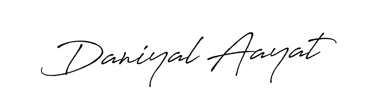 Here are the top 10 professional signature styles for the name Daniyal Aayat. These are the best autograph styles you can use for your name. Daniyal Aayat signature style 7 images and pictures png