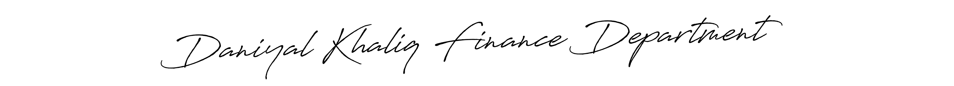 How to Draw Daniyal Khaliq Finance Department signature style? Antro_Vectra_Bolder is a latest design signature styles for name Daniyal Khaliq Finance Department. Daniyal Khaliq Finance Department signature style 7 images and pictures png