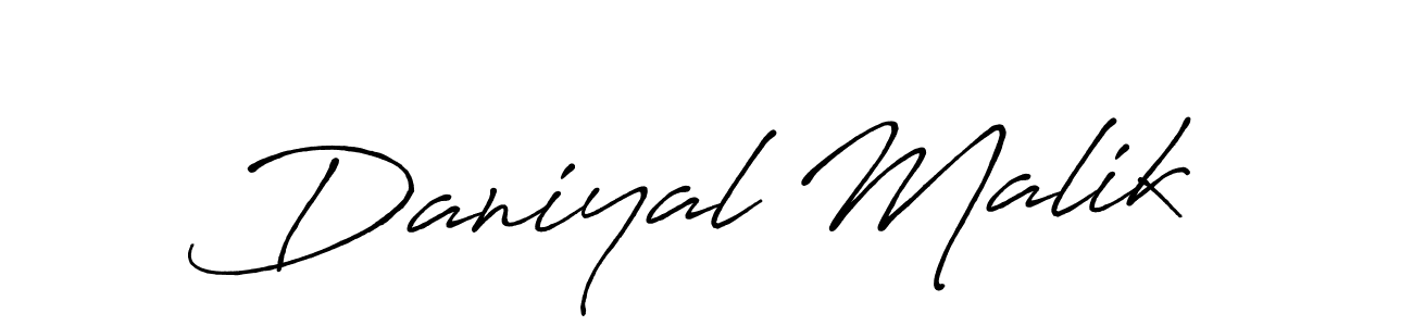 Also we have Daniyal Malik name is the best signature style. Create professional handwritten signature collection using Antro_Vectra_Bolder autograph style. Daniyal Malik signature style 7 images and pictures png