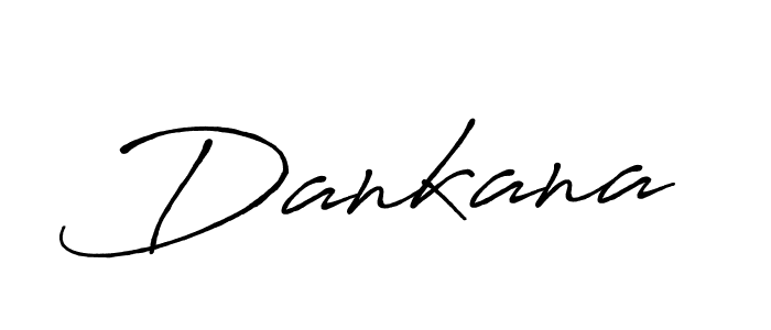 How to make Dankana signature? Antro_Vectra_Bolder is a professional autograph style. Create handwritten signature for Dankana name. Dankana signature style 7 images and pictures png