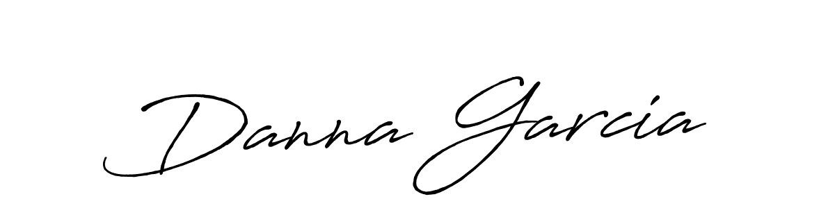 Danna Garcia stylish signature style. Best Handwritten Sign (Antro_Vectra_Bolder) for my name. Handwritten Signature Collection Ideas for my name Danna Garcia. Danna Garcia signature style 7 images and pictures png