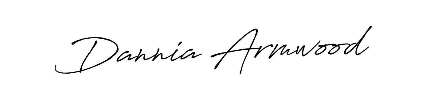 Make a short Dannia Armwood signature style. Manage your documents anywhere anytime using Antro_Vectra_Bolder. Create and add eSignatures, submit forms, share and send files easily. Dannia Armwood signature style 7 images and pictures png