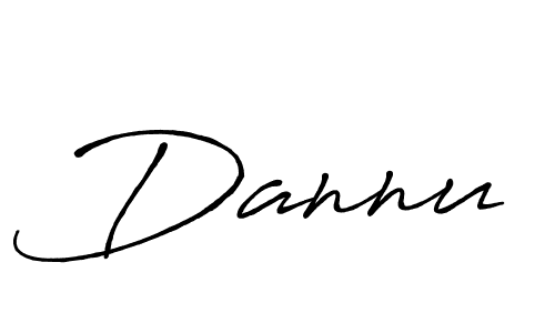 How to make Dannu signature? Antro_Vectra_Bolder is a professional autograph style. Create handwritten signature for Dannu name. Dannu signature style 7 images and pictures png