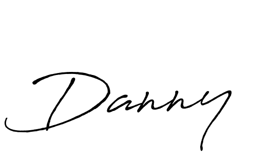 Create a beautiful signature design for name Danny. With this signature (Antro_Vectra_Bolder) fonts, you can make a handwritten signature for free. Danny signature style 7 images and pictures png