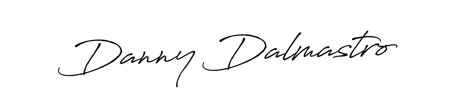 Make a beautiful signature design for name Danny Dalmastro. With this signature (Antro_Vectra_Bolder) style, you can create a handwritten signature for free. Danny Dalmastro signature style 7 images and pictures png