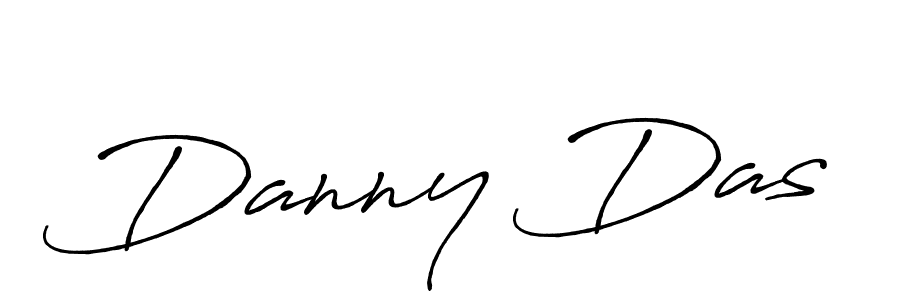 Also You can easily find your signature by using the search form. We will create Danny Das name handwritten signature images for you free of cost using Antro_Vectra_Bolder sign style. Danny Das signature style 7 images and pictures png