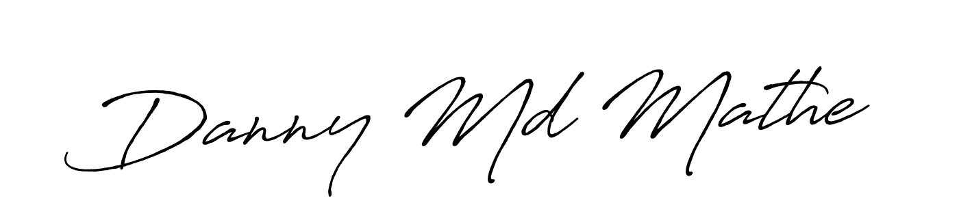 Make a beautiful signature design for name Danny Md Mathe. Use this online signature maker to create a handwritten signature for free. Danny Md Mathe signature style 7 images and pictures png