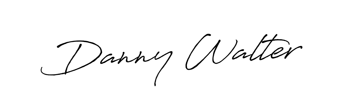 Make a short Danny Walter signature style. Manage your documents anywhere anytime using Antro_Vectra_Bolder. Create and add eSignatures, submit forms, share and send files easily. Danny Walter signature style 7 images and pictures png