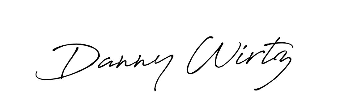 Once you've used our free online signature maker to create your best signature Antro_Vectra_Bolder style, it's time to enjoy all of the benefits that Danny Wirtz name signing documents. Danny Wirtz signature style 7 images and pictures png