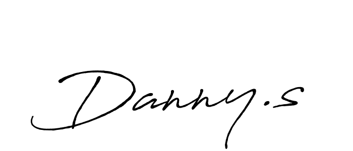 Danny.s stylish signature style. Best Handwritten Sign (Antro_Vectra_Bolder) for my name. Handwritten Signature Collection Ideas for my name Danny.s. Danny.s signature style 7 images and pictures png