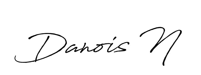 See photos of Danois N official signature by Spectra . Check more albums & portfolios. Read reviews & check more about Antro_Vectra_Bolder font. Danois N signature style 7 images and pictures png