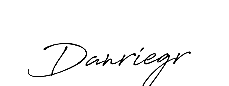 Also we have Danriegr name is the best signature style. Create professional handwritten signature collection using Antro_Vectra_Bolder autograph style. Danriegr signature style 7 images and pictures png