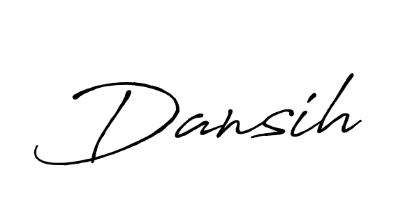 Also we have Dansih name is the best signature style. Create professional handwritten signature collection using Antro_Vectra_Bolder autograph style. Dansih signature style 7 images and pictures png