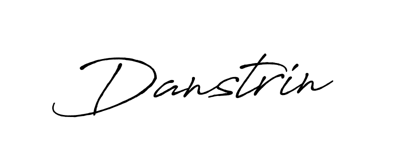 Design your own signature with our free online signature maker. With this signature software, you can create a handwritten (Antro_Vectra_Bolder) signature for name Danstrin. Danstrin signature style 7 images and pictures png