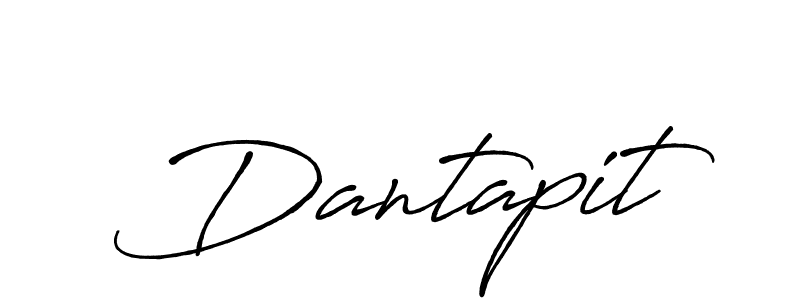 Make a beautiful signature design for name Dantapit. With this signature (Antro_Vectra_Bolder) style, you can create a handwritten signature for free. Dantapit signature style 7 images and pictures png