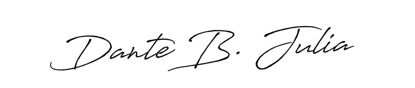 Check out images of Autograph of Dante B. Julia name. Actor Dante B. Julia Signature Style. Antro_Vectra_Bolder is a professional sign style online. Dante B. Julia signature style 7 images and pictures png