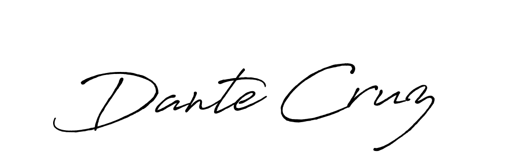 Similarly Antro_Vectra_Bolder is the best handwritten signature design. Signature creator online .You can use it as an online autograph creator for name Dante Cruz. Dante Cruz signature style 7 images and pictures png