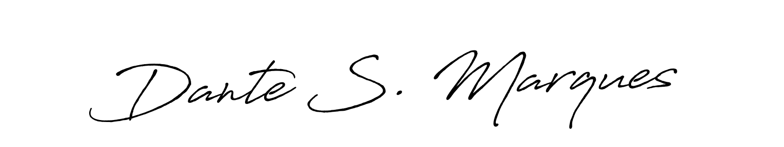 You should practise on your own different ways (Antro_Vectra_Bolder) to write your name (Dante S. Marques) in signature. don't let someone else do it for you. Dante S. Marques signature style 7 images and pictures png