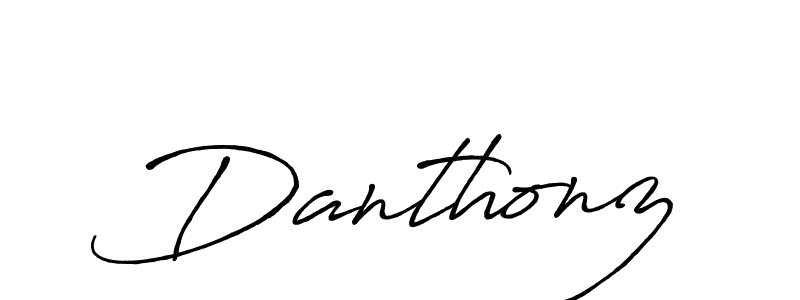 Create a beautiful signature design for name Danthonz. With this signature (Antro_Vectra_Bolder) fonts, you can make a handwritten signature for free. Danthonz signature style 7 images and pictures png