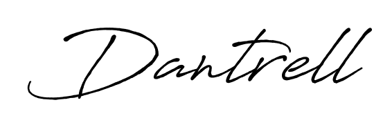 A timeless handwritten aesthetic for Dantrell. The Antro_Vectra_Bolder font gives your signature a handcrafted feel with natural curves. Dantrell signature style 7 images and pictures png