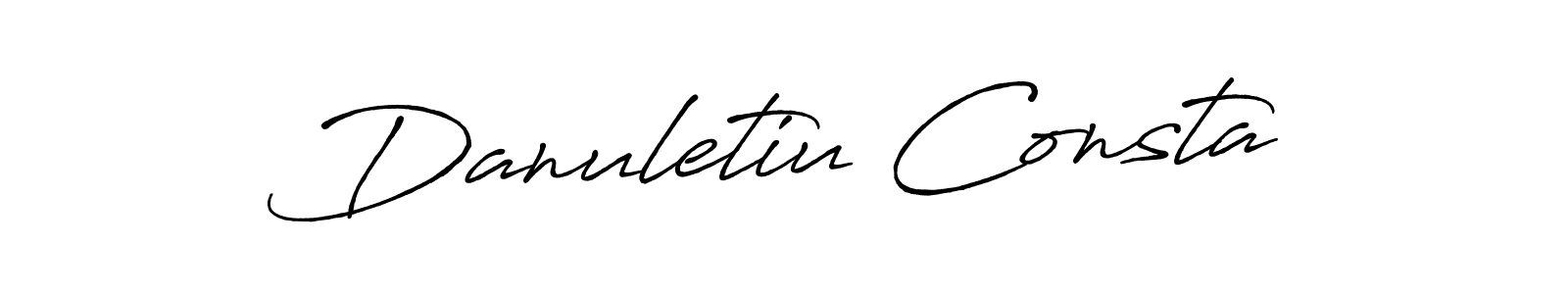 Similarly Antro_Vectra_Bolder is the best handwritten signature design. Signature creator online .You can use it as an online autograph creator for name Danuletiu Consta. Danuletiu Consta signature style 7 images and pictures png