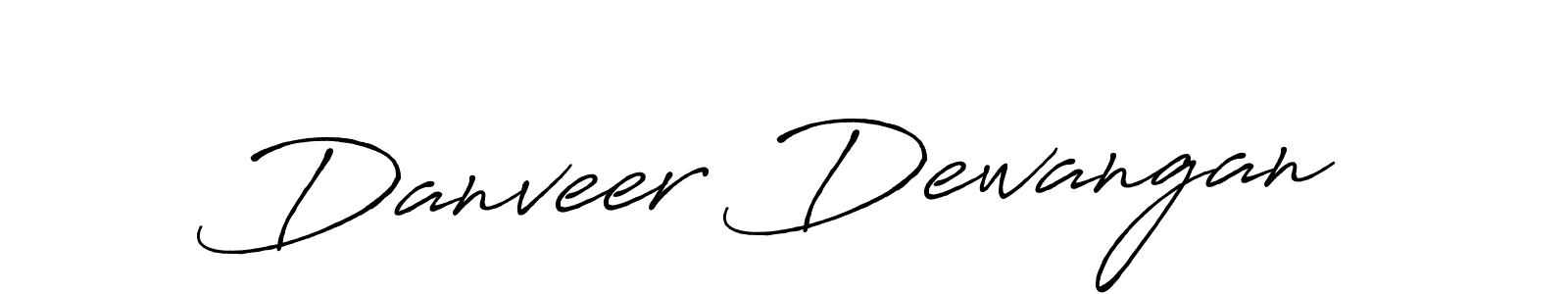How to make Danveer Dewangan signature? Antro_Vectra_Bolder is a professional autograph style. Create handwritten signature for Danveer Dewangan name. Danveer Dewangan signature style 7 images and pictures png