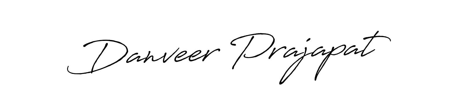 How to Draw Danveer Prajapat signature style? Antro_Vectra_Bolder is a latest design signature styles for name Danveer Prajapat. Danveer Prajapat signature style 7 images and pictures png