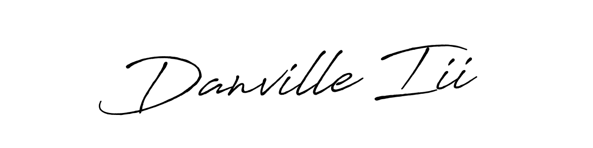 It looks lik you need a new signature style for name Danville Iii. Design unique handwritten (Antro_Vectra_Bolder) signature with our free signature maker in just a few clicks. Danville Iii signature style 7 images and pictures png