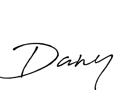 Also we have Dany name is the best signature style. Create professional handwritten signature collection using Antro_Vectra_Bolder autograph style. Dany signature style 7 images and pictures png