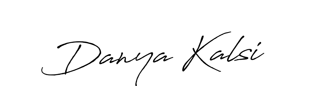 Here are the top 10 professional signature styles for the name Danya Kalsi. These are the best autograph styles you can use for your name. Danya Kalsi signature style 7 images and pictures png