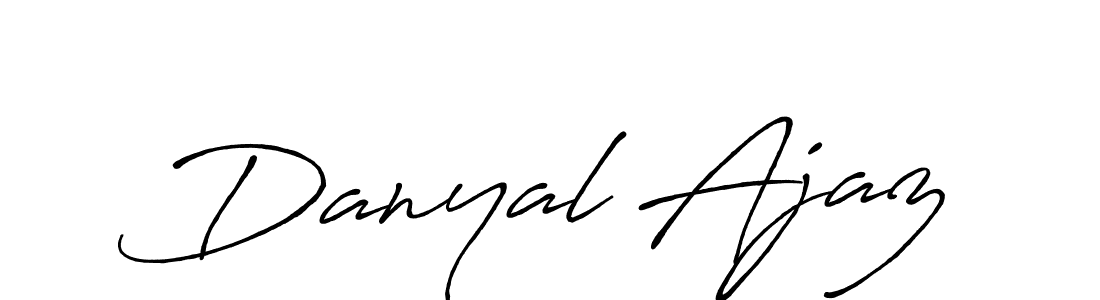 The best way (Antro_Vectra_Bolder) to make a short signature is to pick only two or three words in your name. The name Danyal Ajaz include a total of six letters. For converting this name. Danyal Ajaz signature style 7 images and pictures png