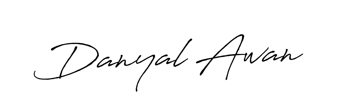 Antro_Vectra_Bolder is a professional signature style that is perfect for those who want to add a touch of class to their signature. It is also a great choice for those who want to make their signature more unique. Get Danyal Awan name to fancy signature for free. Danyal Awan signature style 7 images and pictures png