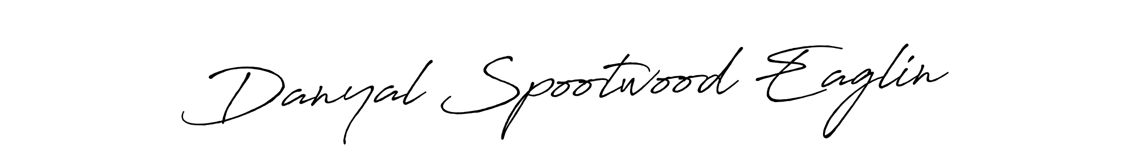 Design your own signature with our free online signature maker. With this signature software, you can create a handwritten (Antro_Vectra_Bolder) signature for name Danyal Spootwood Eaglin. Danyal Spootwood Eaglin signature style 7 images and pictures png