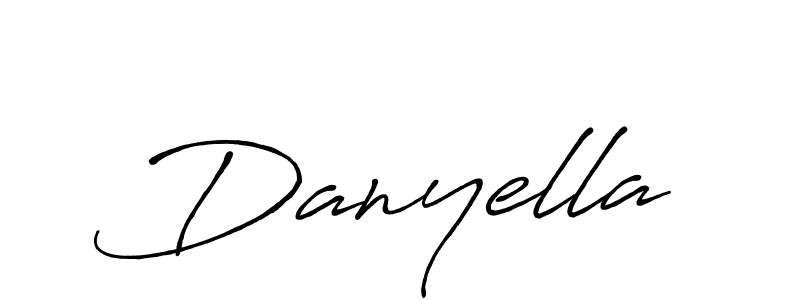 Antro_Vectra_Bolder is a professional signature style that is perfect for those who want to add a touch of class to their signature. It is also a great choice for those who want to make their signature more unique. Get Danyella name to fancy signature for free. Danyella signature style 7 images and pictures png