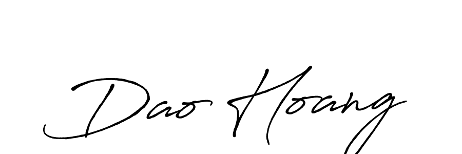 Similarly Antro_Vectra_Bolder is the best handwritten signature design. Signature creator online .You can use it as an online autograph creator for name Dao Hoang. Dao Hoang signature style 7 images and pictures png