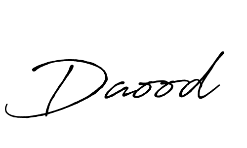 Also we have Daood name is the best signature style. Create professional handwritten signature collection using Antro_Vectra_Bolder autograph style. Daood signature style 7 images and pictures png