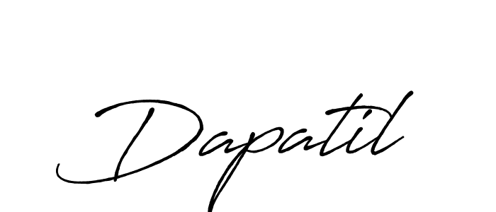 Best and Professional Signature Style for Dapatil. Antro_Vectra_Bolder Best Signature Style Collection. Dapatil signature style 7 images and pictures png